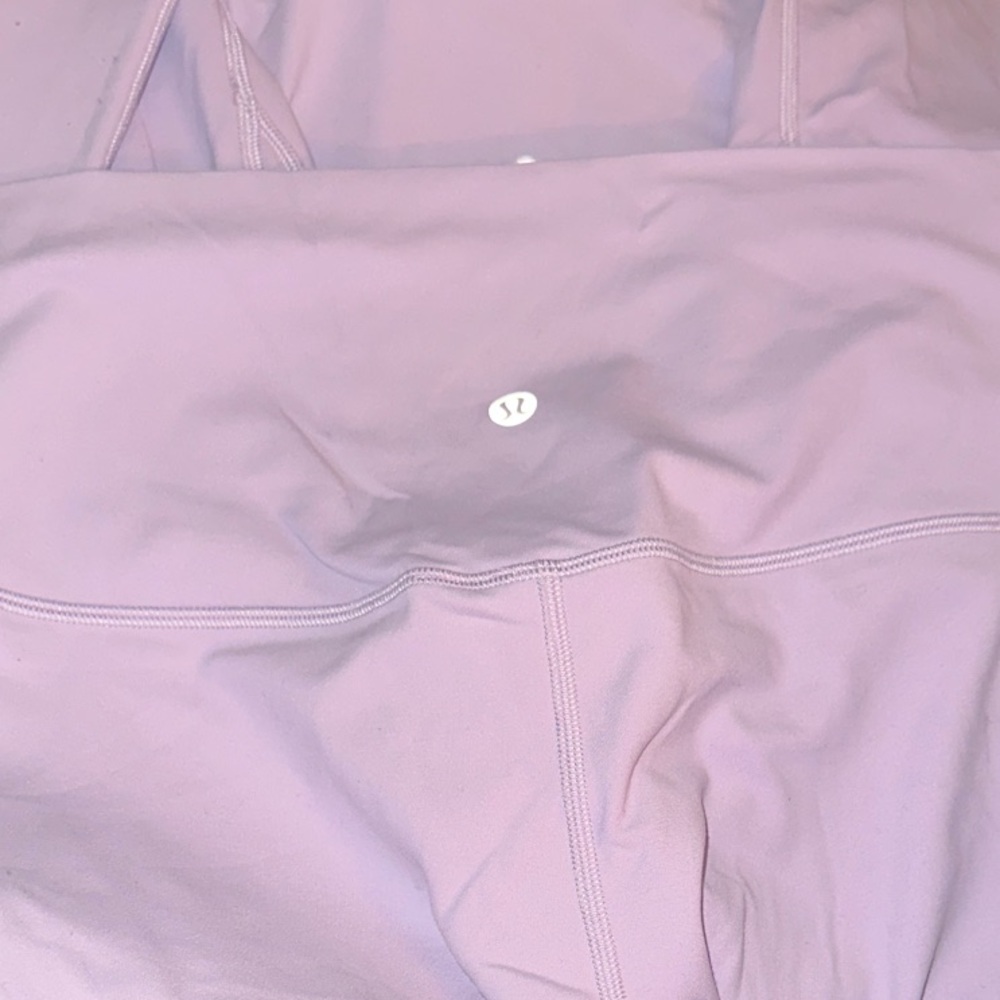 Lululemon Lavender Leggings and Jacket Set. - Picture 4 of 6
